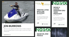 Desktop Screenshot of jonburrows.co.uk
